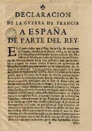 Declaración de guerra a España