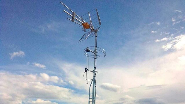 Primera antena de televisión