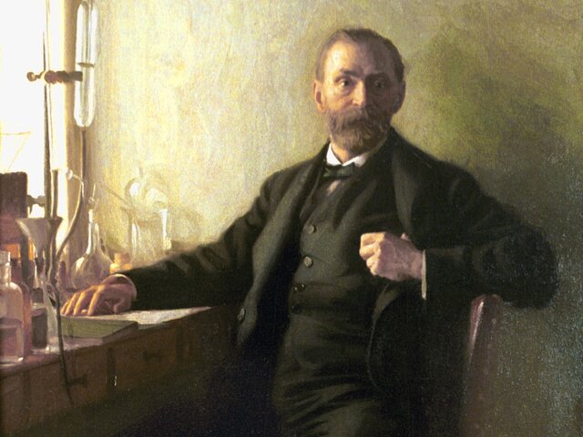 Alfred Nobel inventa la dinamita