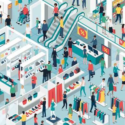 Timeline: History of Shopping Venues