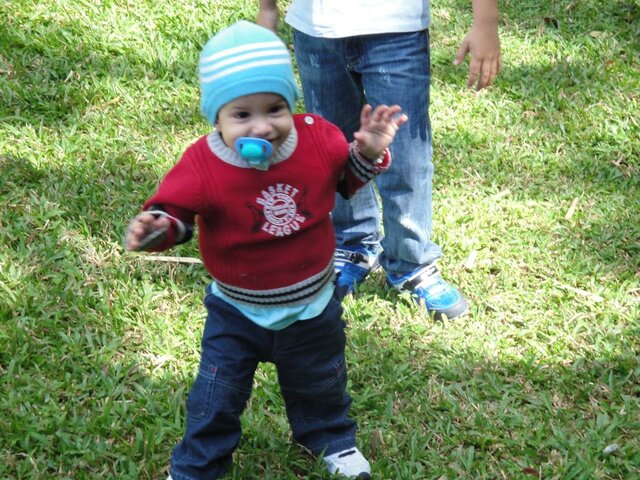 Vaig començar a caminar