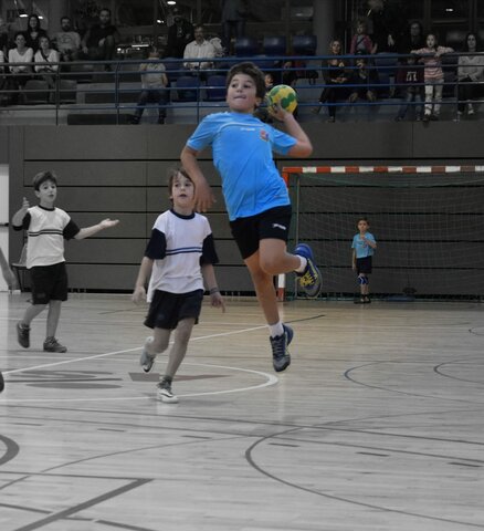 Començo a jugar a handbol