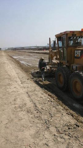 se culmina afine de hombros y taludes