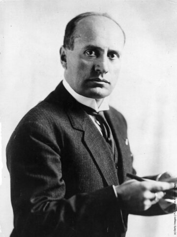 Benito Mussolini Is Made Italian Premier
