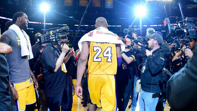 Kobe's last game