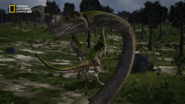 Aparecen los dinosaurios