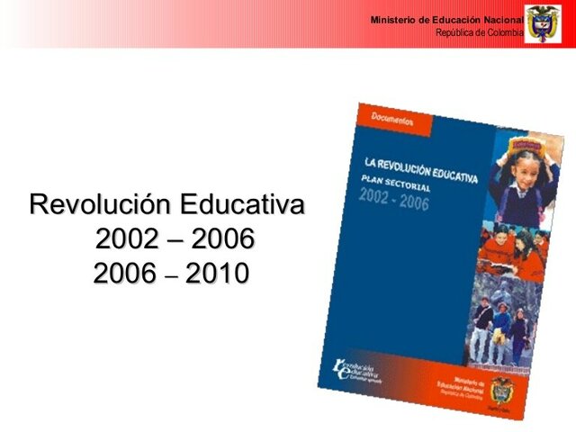 Revolución Educativa en Colombia