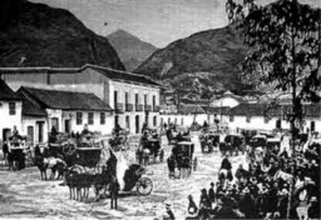 Trabajo en América hispánica.Epoca de  independencia