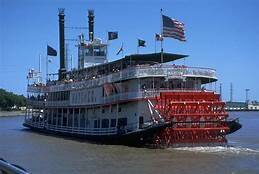 Steamboat with wheels