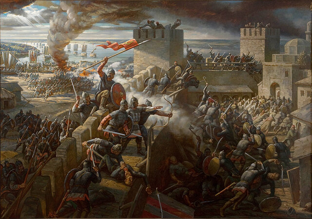 Разгром Хазарского каганата