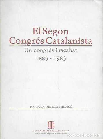 ☞ Segon congres catalanista