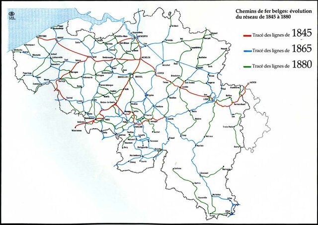 Développement des lignes de chemin de fer vicinales