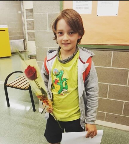 Guanyo el premi de poesia a l'escola