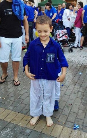 Entro a la canalla dels Castellers de la Vila de Gràcia
