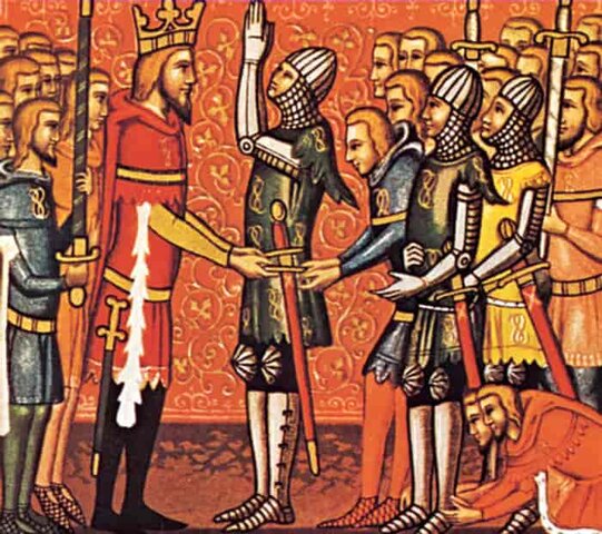 Fra baroner til riddere