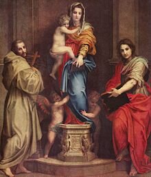 Andrea del Sarto - Virgen de las arpías