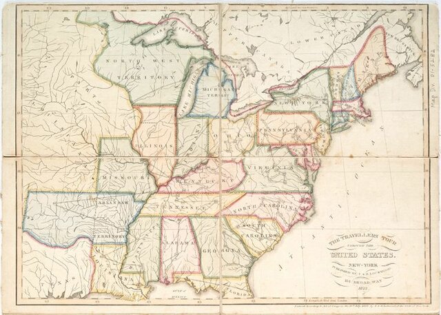 Traveller’s Tour Through the United States / Traveller’s Tour Through Europe