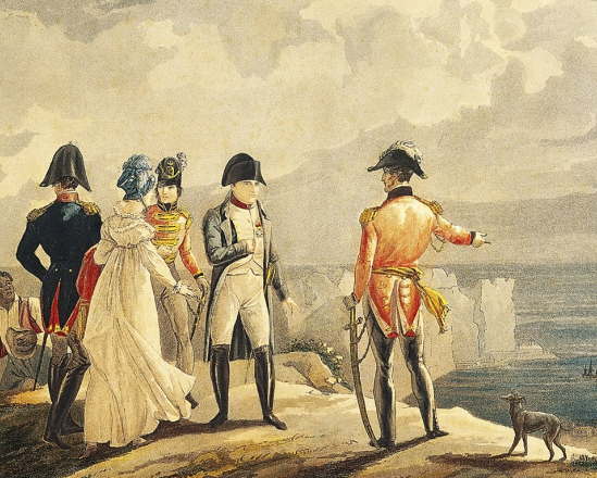 Napoleon was exiled to Elba