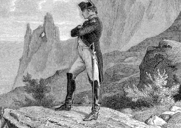 Napoleon was exiled to St. Helena
