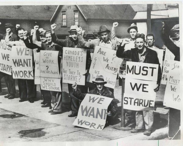 Start of The Great Depression