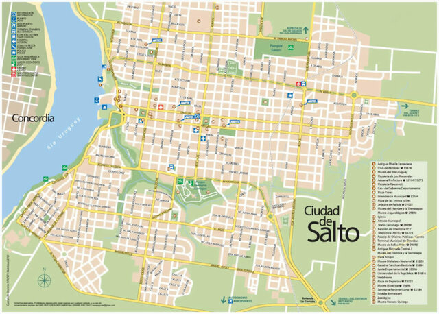 Consolidación  de las áreas de expansión de la ciudad (Salto Nuevo, Ceibal, Saladero, Zona Este, Cerro, Parque Solari)