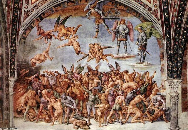 Luca Signorelli - Los condenados