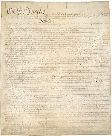 Es redacta la Constitució americana, encara que va ser ratificada en 1788