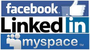MySpace, LinkedIn y Facebook