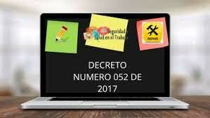 2017 Decreto 052