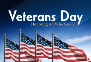 Veterans Day is always celebrated on November 11