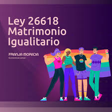 Ley 26618 Matrimonio Igualitario