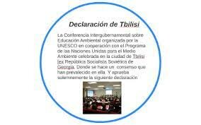 Declaración de Tbilisi
