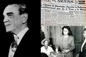 % Otorgamiento del voto femenino %