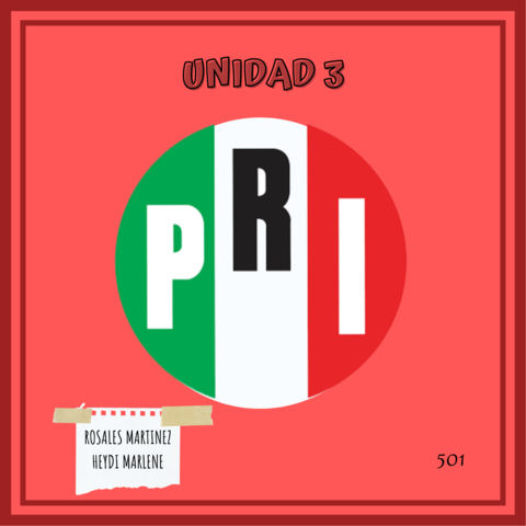 Creación del Partido Revolucionario Institucional