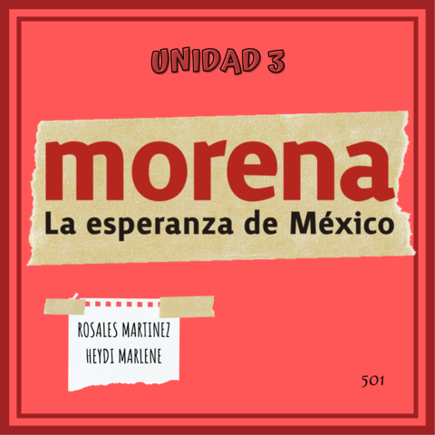 Creación del Movimiento de Regeneración Nacional