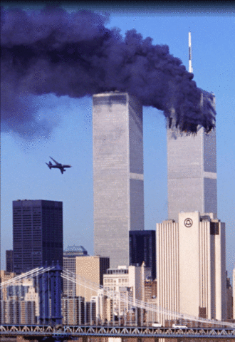 09:03: Flight 175 crashes into the South Tower.