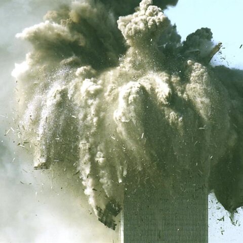 10:28AM // North tower collapses