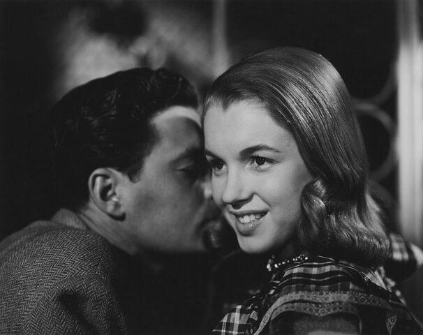 Marilyn debuted for the first time