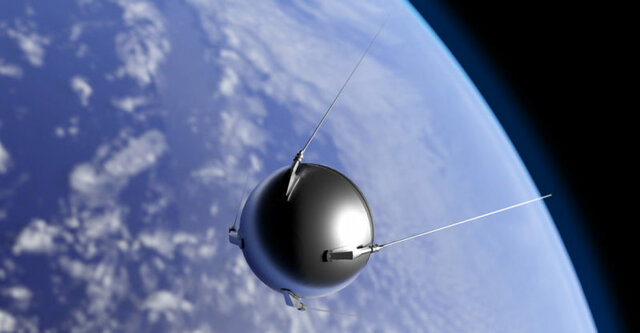 La URSS pone en órbita el Sputnik 1, primer satélite artificial.