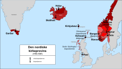 norge som sin kirkeprovins