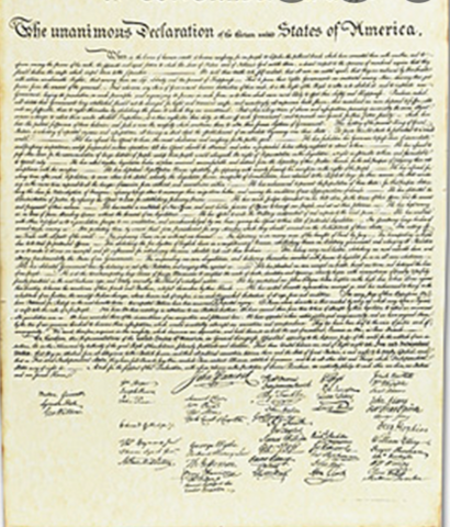 Declaration of Independence