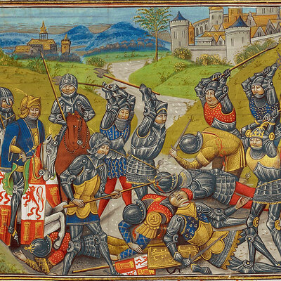 Timeline: ÈPOCA MEDIEVAL, la literatura catalana primer va apreixa en prosa abans que en vers degut que els poetas preferien utilitzar la lleguna provincial. Cal destar el trobadors que els trobaras mensionat en l'eix cronològic.