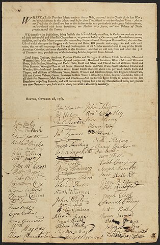 Townshend Acts of 1767