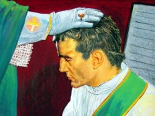 John Bosco is ordained to the Diaconate