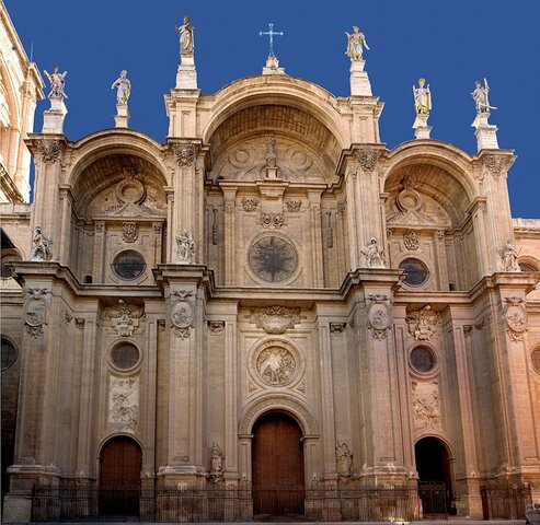 fachada de la catedral de Granada