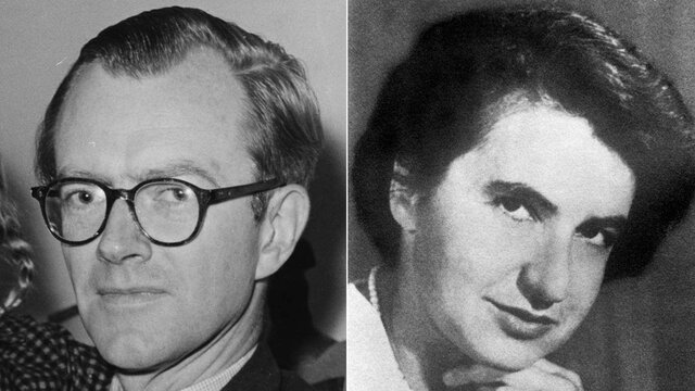 Rosalind Franklin e Maurice Wilkins