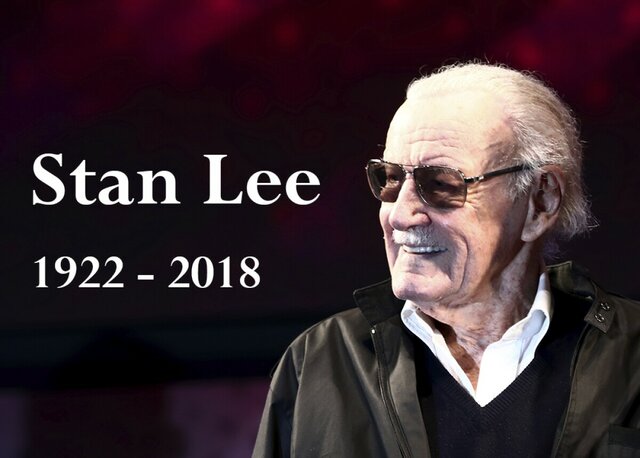 Stan lee  is dead of 12 of november in 2018