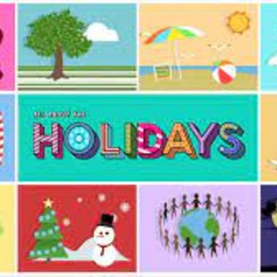 Timeline: Top Holidays