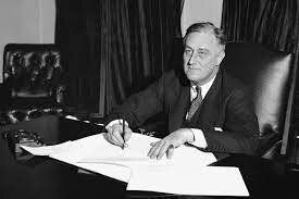 FDR is supplying Britain and the allies with guns and material before that date