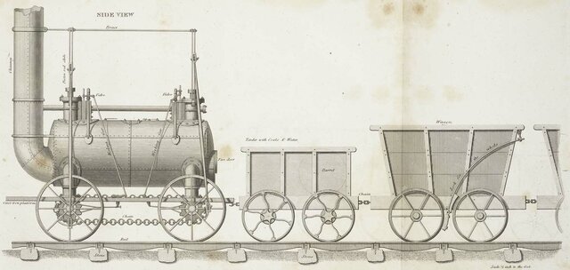 The First Steam Locomotive Was Invented by Richard Trevithick